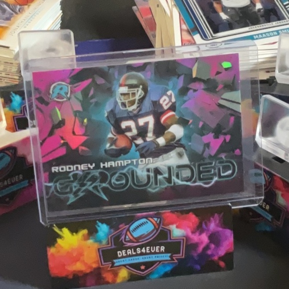 Rodney Hampton Grounded Pink Refractor